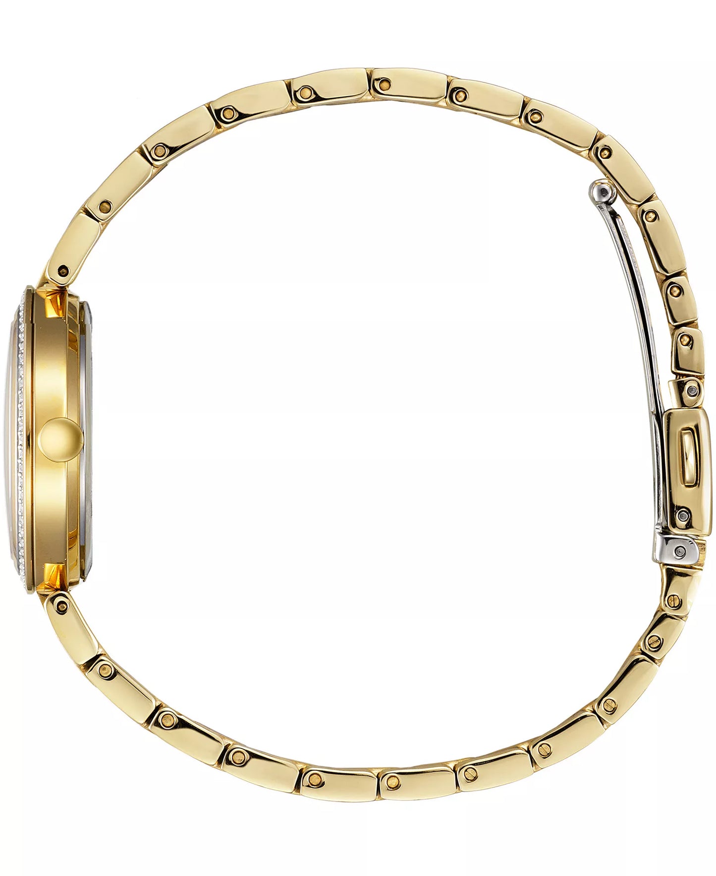 CITIZEN Eco-Drive Silhouette Crystal Two-tone Ladies Watch