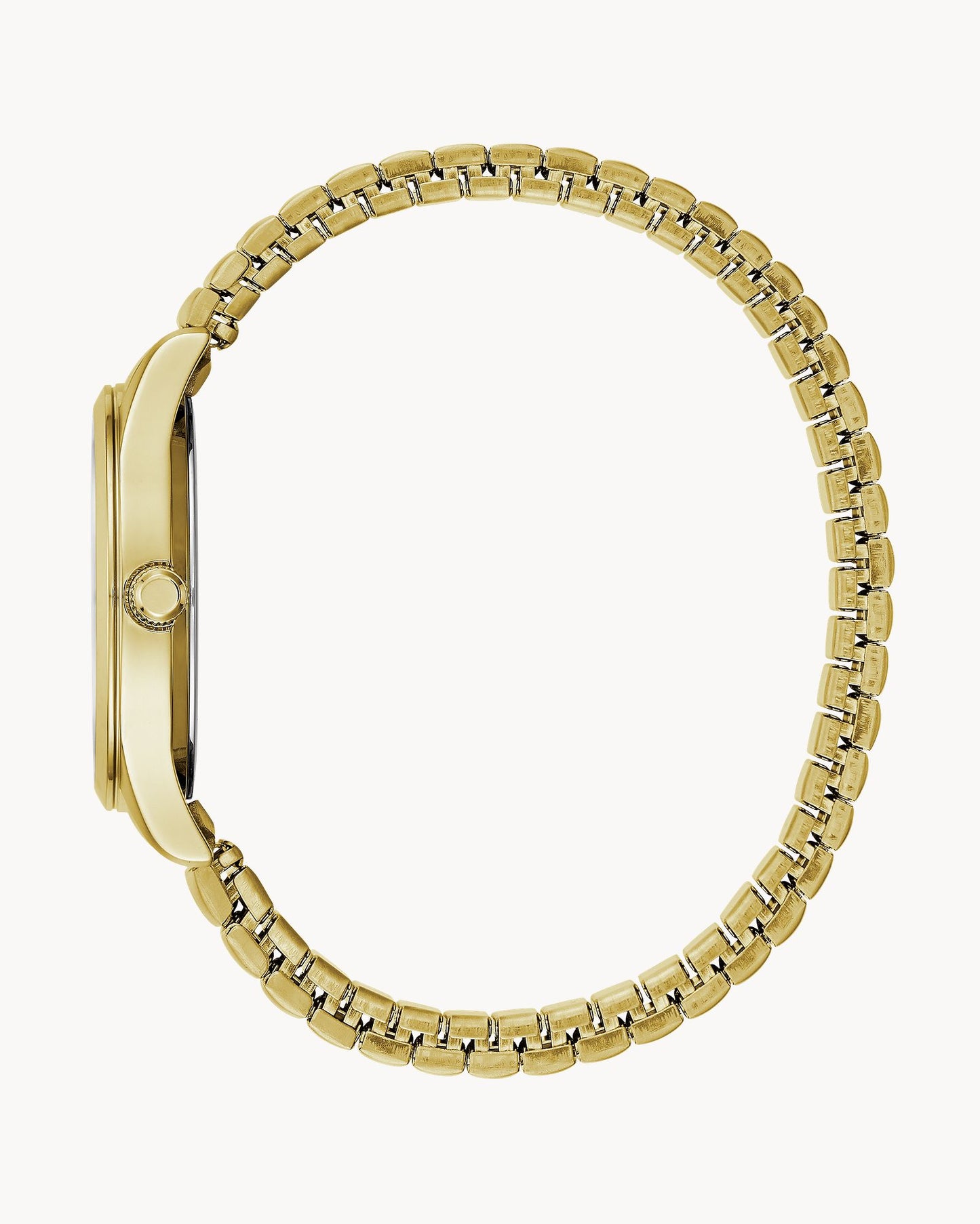 Caravelle White Dial Traditional Expandable Band Ladies Watch