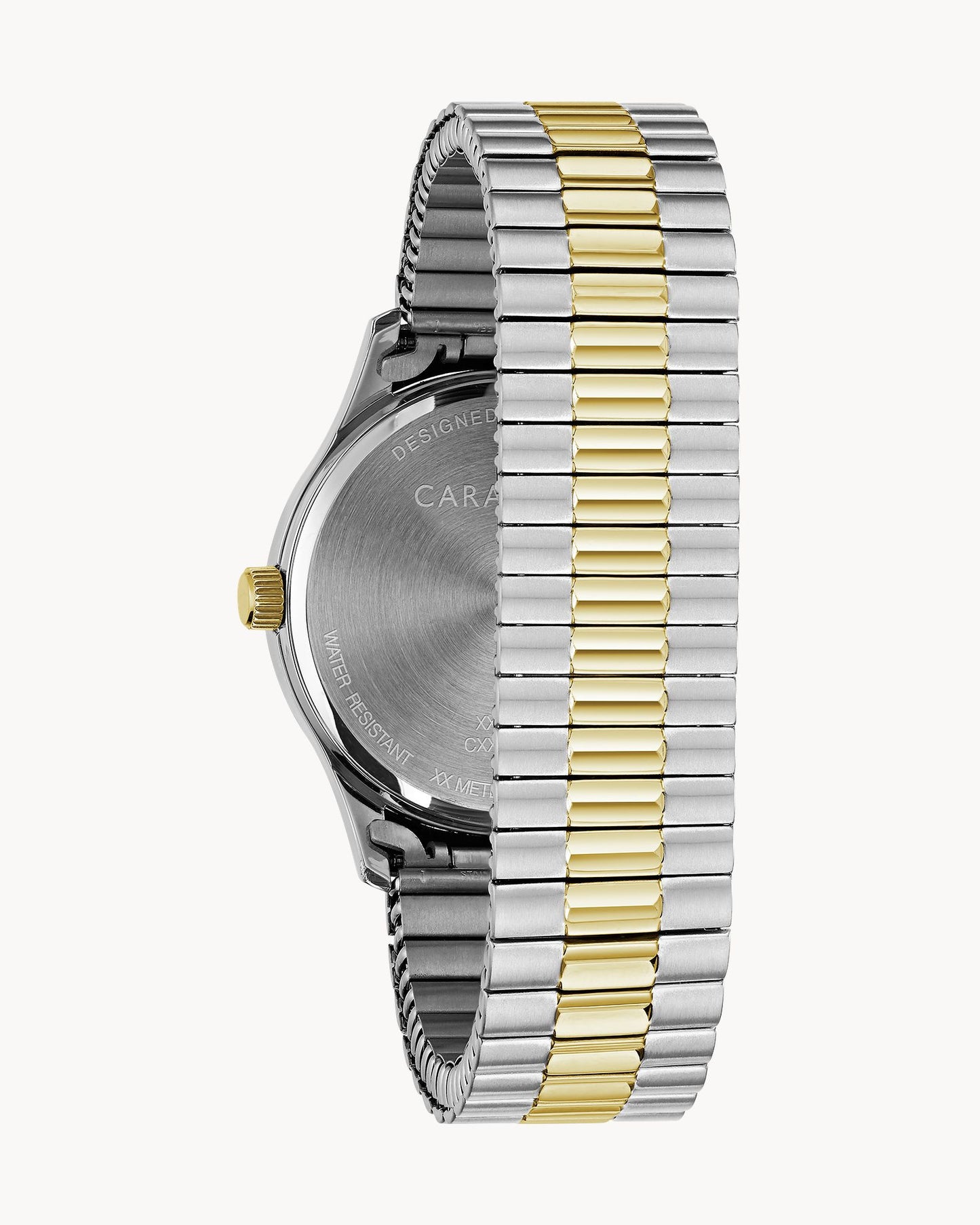 Caravelle White Dial Expansion Traditional Men's Watch