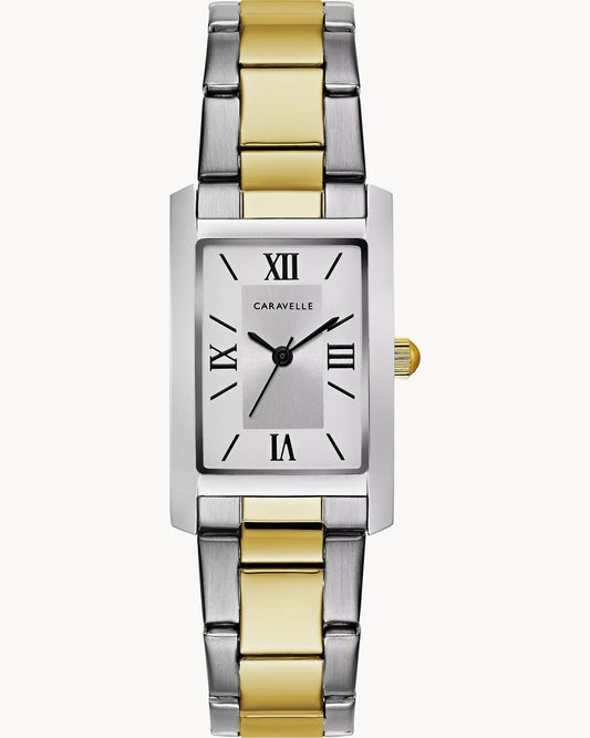 Caravelle Two-tone Ladies Dress Watch