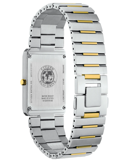 CITIZEN Eco-Drive Stiletto Two-Tone Men's Watch