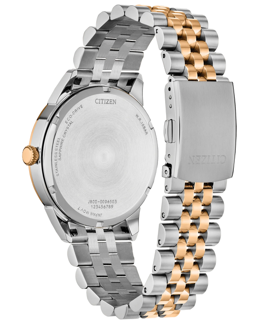 CITIZEN Eco-Drive Rolan Brown Dial Men's Watch