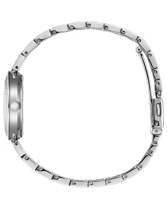 CITIZEN Eco-Drive Silhouette Crystal Blue Mother of Pearl Ladies Watch