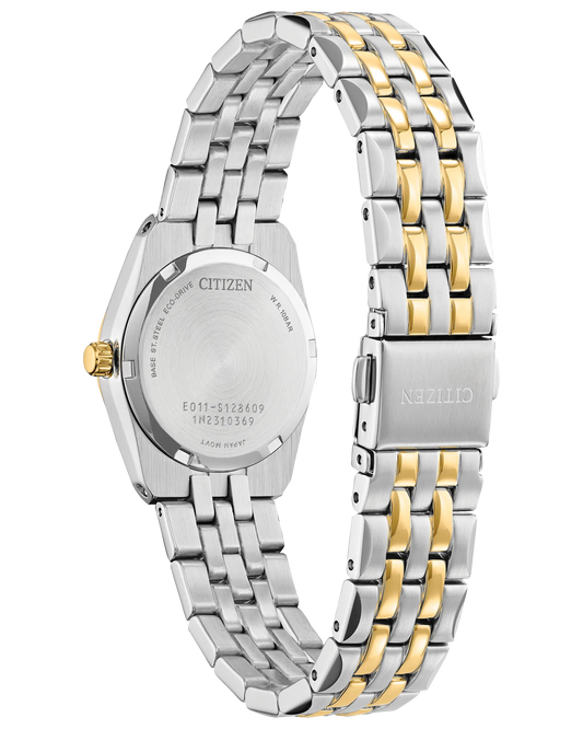 CITIZEN Eco-Drive Corso White Dial Two-tone Ladies Watch