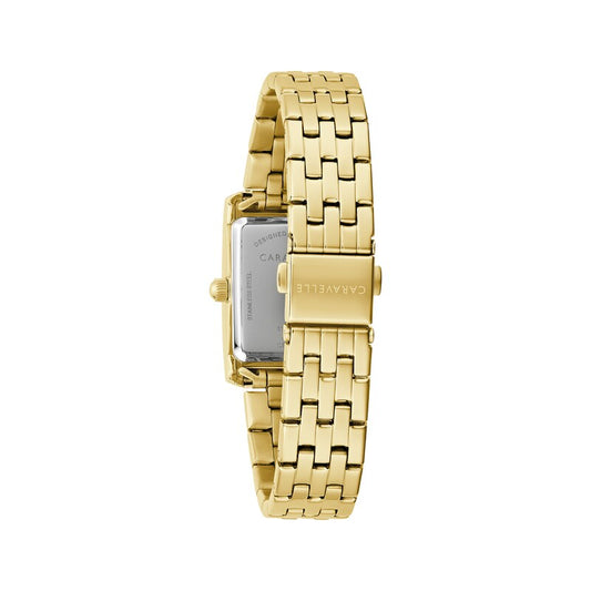 Caravelle Crystal Ladies Dress Watch