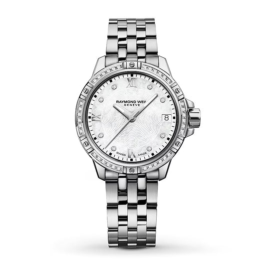 Raymond Weil Tango Mother of Pearl Diamond Bezel Ladies Watch
