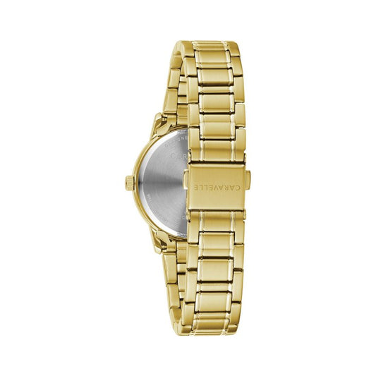 Caravelle Diamond Gold-Tone Ladies Watch