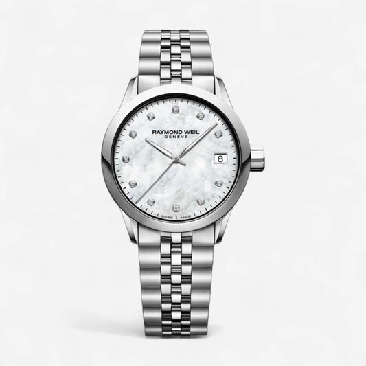 Raymond Weild Freelancer Mother of Pearl Ladies Watch