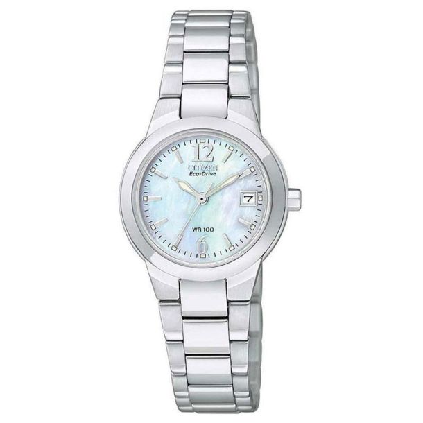 CITIZEN Eco-Drive Silhouette Mother-of-Pearl Ladies Watch