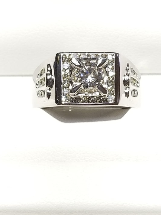 18K White Gold Ring - Q&T Jewelry