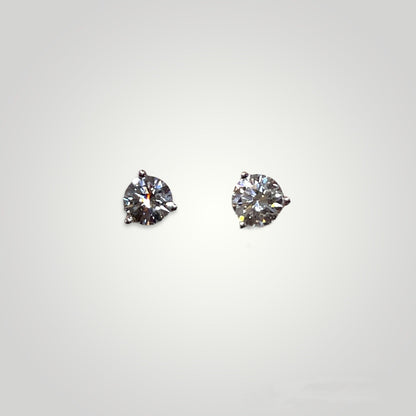 .85ct Lab Created Diamond Stud Earrings