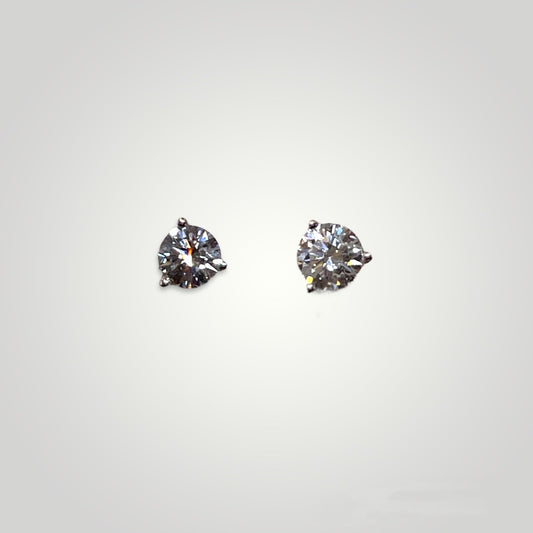 .85ct Lab Created Diamond Stud Earrings