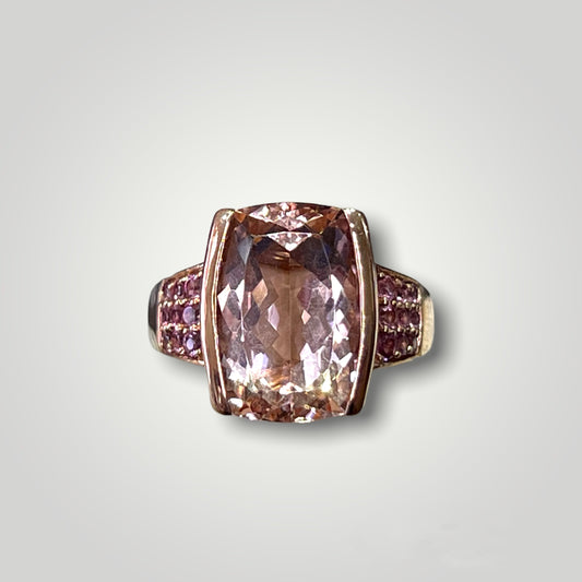 14k Rose Gold & Morganite Ring - Q&T Jewelry