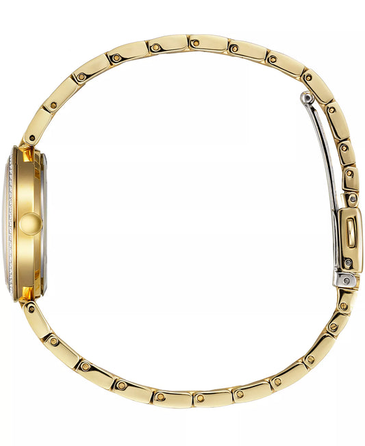 CITIZEN Eco-Drive Silhouette Crystal Two-tone Ladies Watch