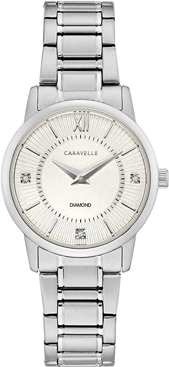 Caravelle Diamond Classic Ladies Watch