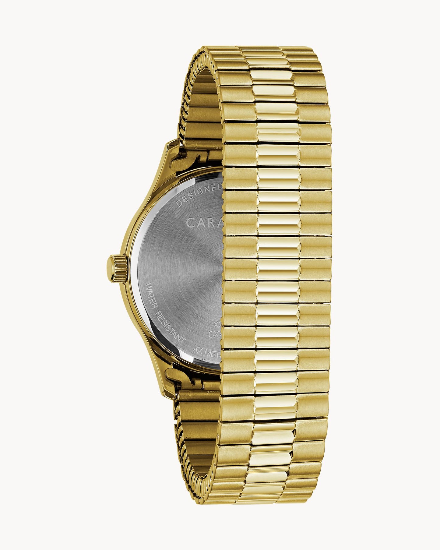 Caravelle White Dial Expansion Traditional Mens Watch