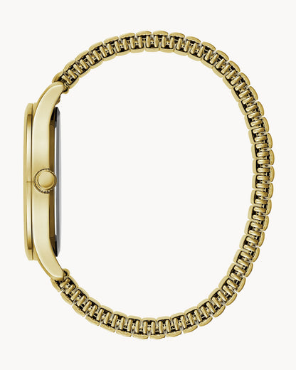 Caravelle White Dial Expansion Traditional Mens Watch