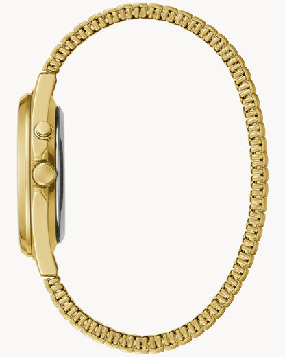 Caravelle Parcment Dial Expansion Traditional Mens Watch
