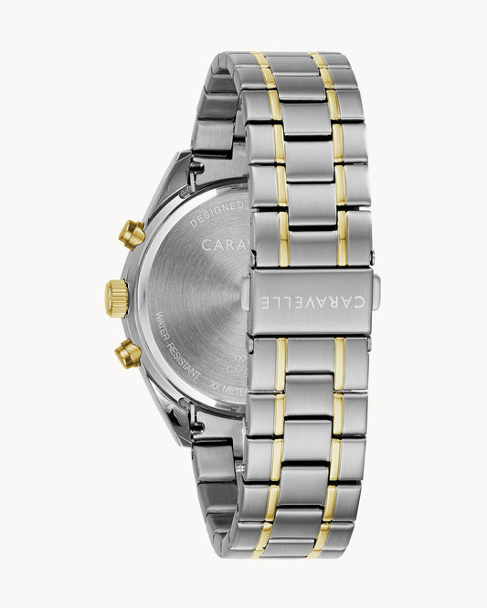 Caravelle Sport Blue Dial  Men's Watch