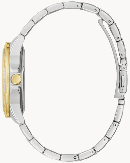 Caravelle Aqualuxx Silver-tone Men's Watch