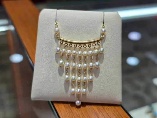 Multi-Layer Pearl Necklace