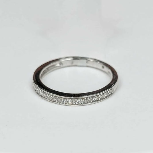 0.25 CT.T.W Diamond Band in 14k White Gold