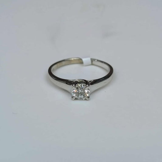 0.40CT Solitaire Diamond Engagement Ring