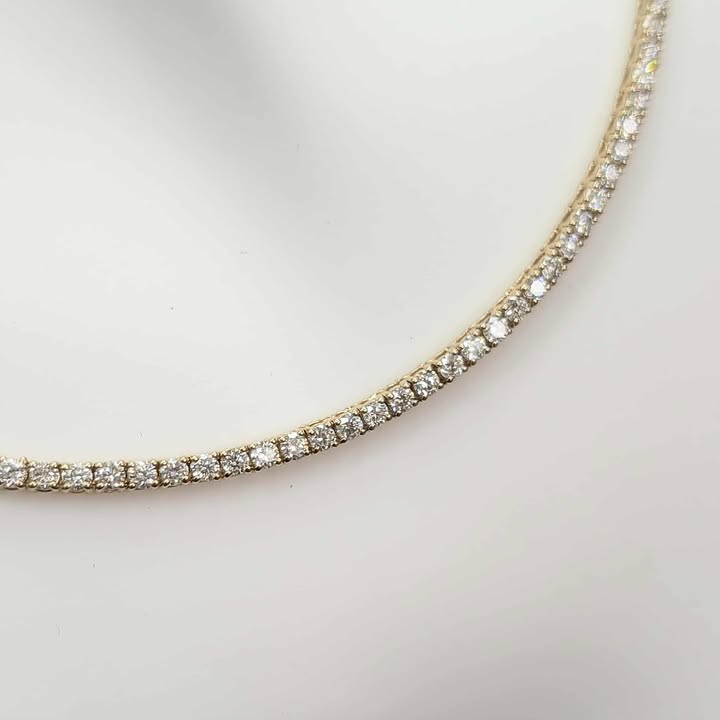 6.00 CT.T.W Diamond Tennis Necklace in 14k Gold
