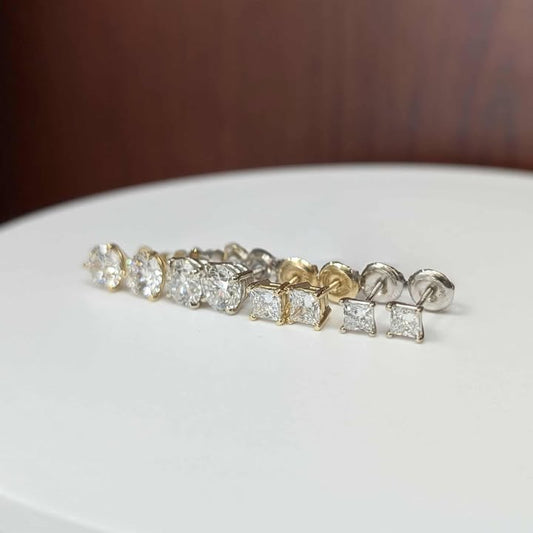 Lab Created Diamond Studs