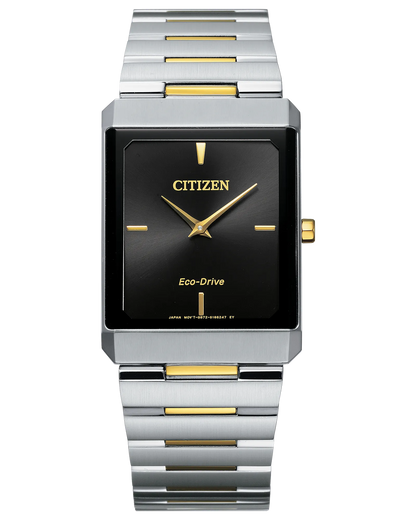 CITIZEN Eco-Drive Stiletto Two-Tone Men's Watch