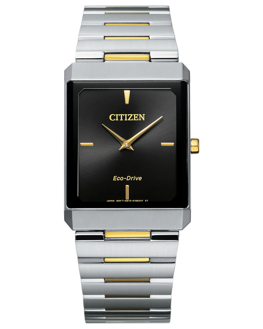 CITIZEN Eco-Drive Stiletto Two-Tone Men's Watch