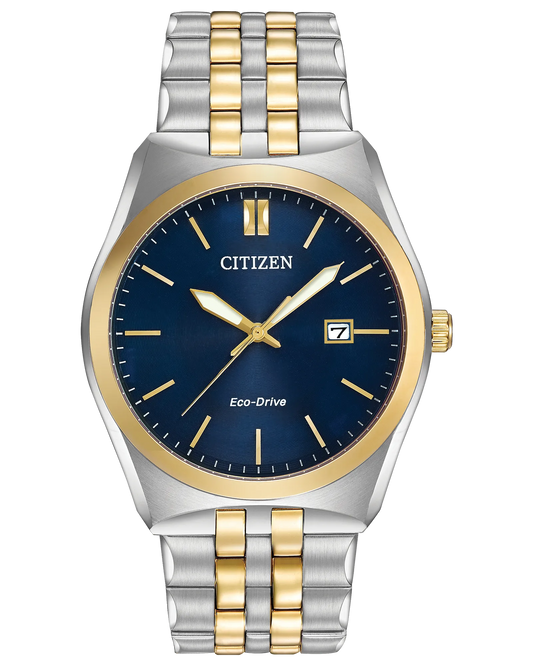 CITIZEN Eco-Drive Corso Two-Tone Blue Dial Men's Watch