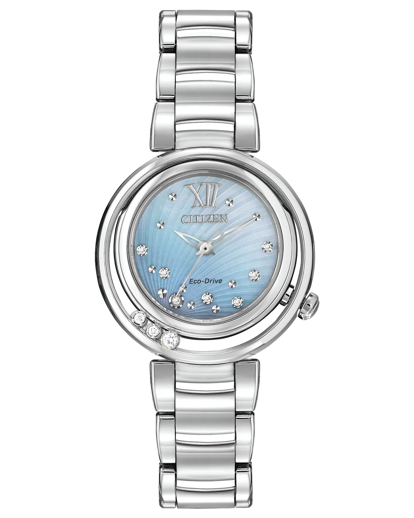CITIZEN Eco-Drive L Sunrise Mother-of-Pearl & Diamond Ladies Watch