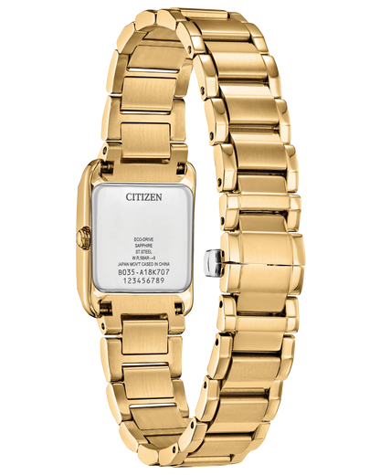 CITIZEN Eco-Drive L Bianca White Dial Ladies Watch