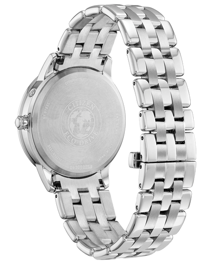 CITIZEN Eco-Drive Calendrier Blue Mother-of-Pearl & Diamond Ladies Watch