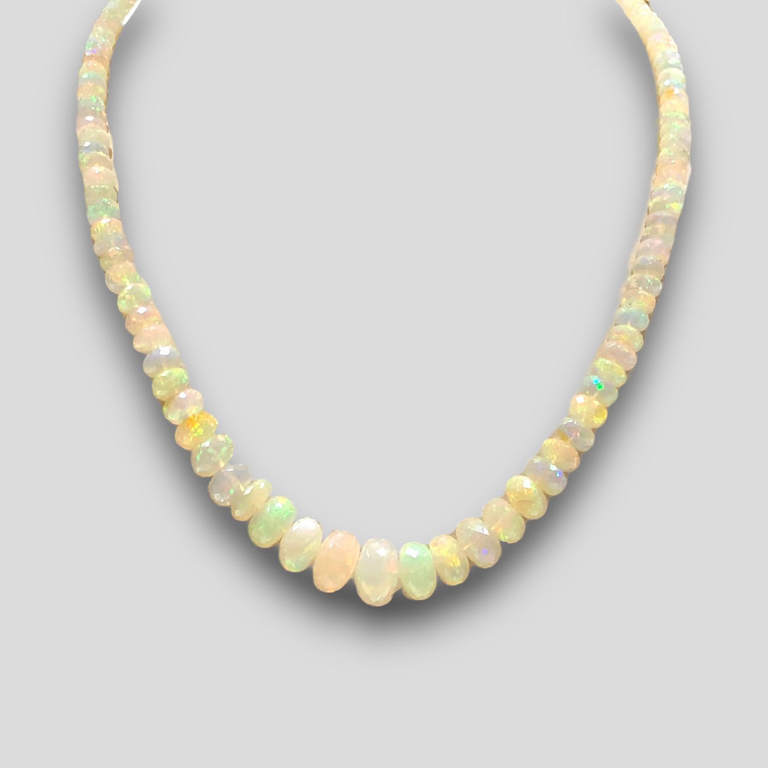 Ethiopian Opal Necklace - Q&T Jewelry