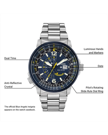 CITIZEN Eco-Drive Blue Angels Promaster Nighthawk