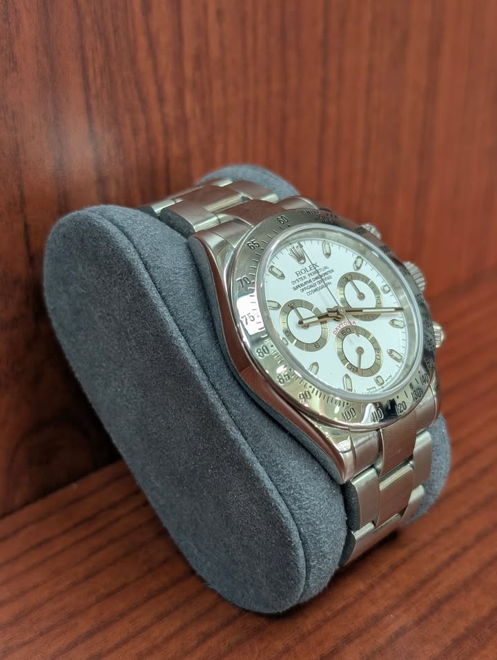 Certified Pre-Owned Men's Rolex Daytona White Dial