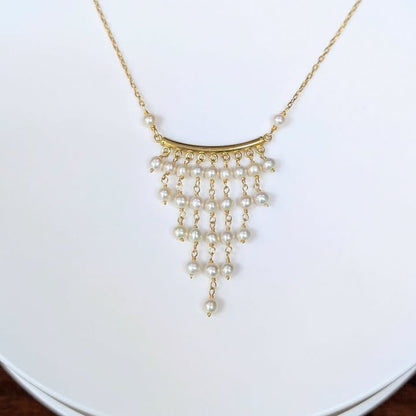 Multi-Layer Pearl Necklace