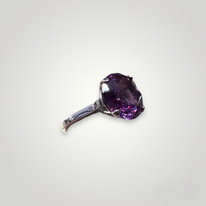 Solitaire Alexandrite Ring