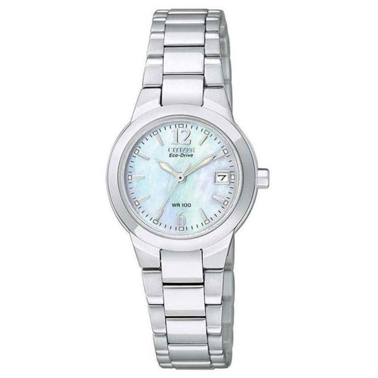 CITIZEN Eco-Drive Silhouette Mother-of-Pearl Ladies Watch