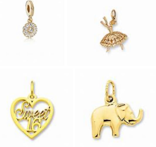 Gold Charms - Q&T Jewelry