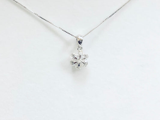 Snow Flake Diamond Pendant - Q&T Jewelry