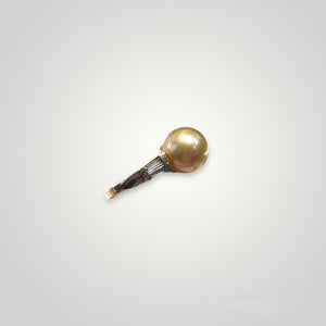 Golden Pearl Ring