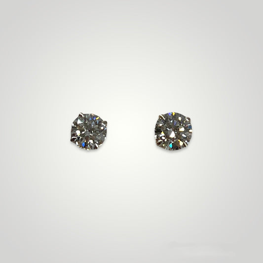 2.36ct Lab Diamond Stud Earrings