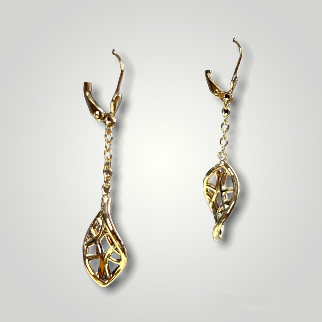14KY Dangle Earrings - Q&T Jewelry