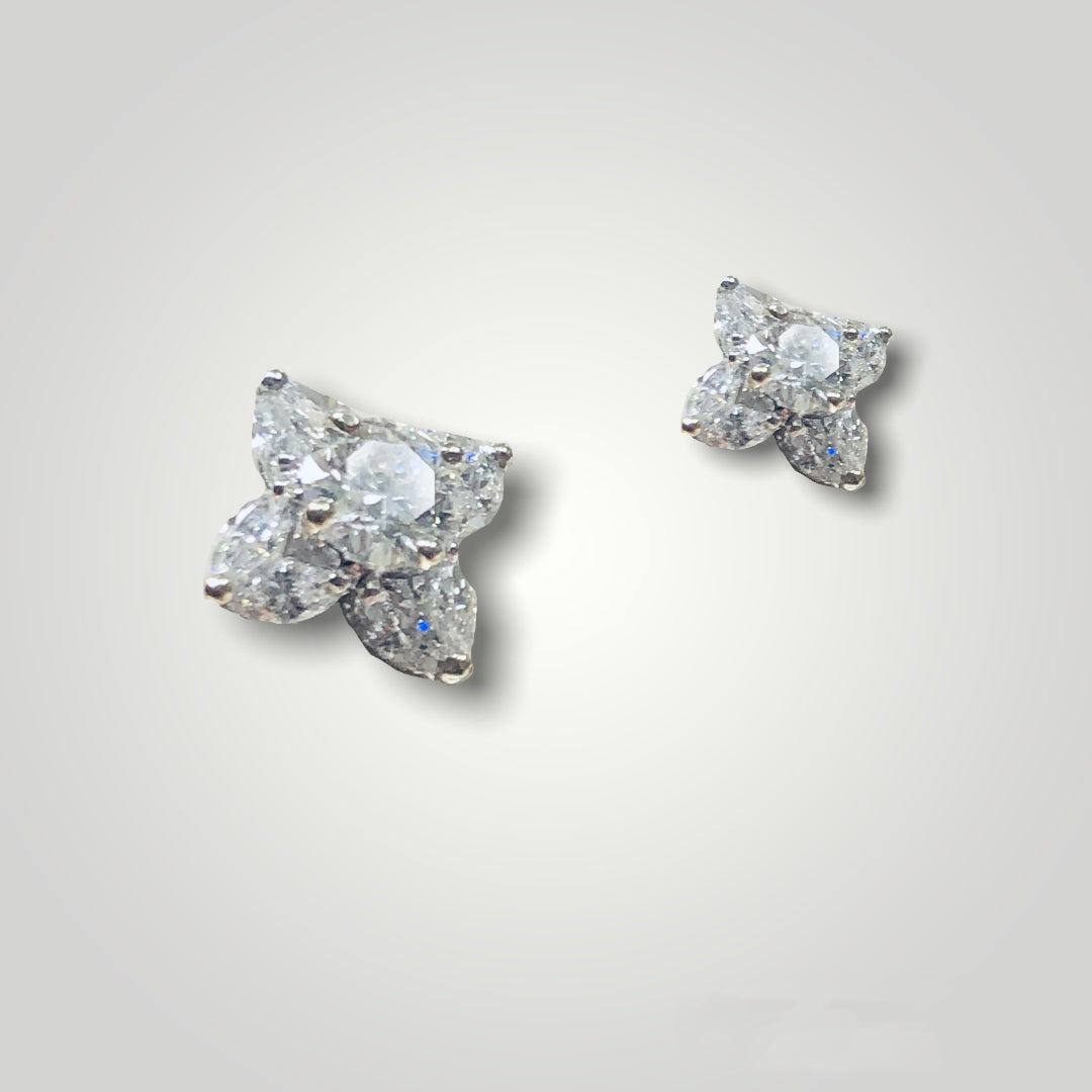 Ladies Diamond Earrings - Q&T Jewelry