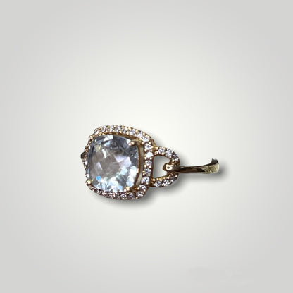 Aquamarine and Diamond Ring - Q&T Jewelry