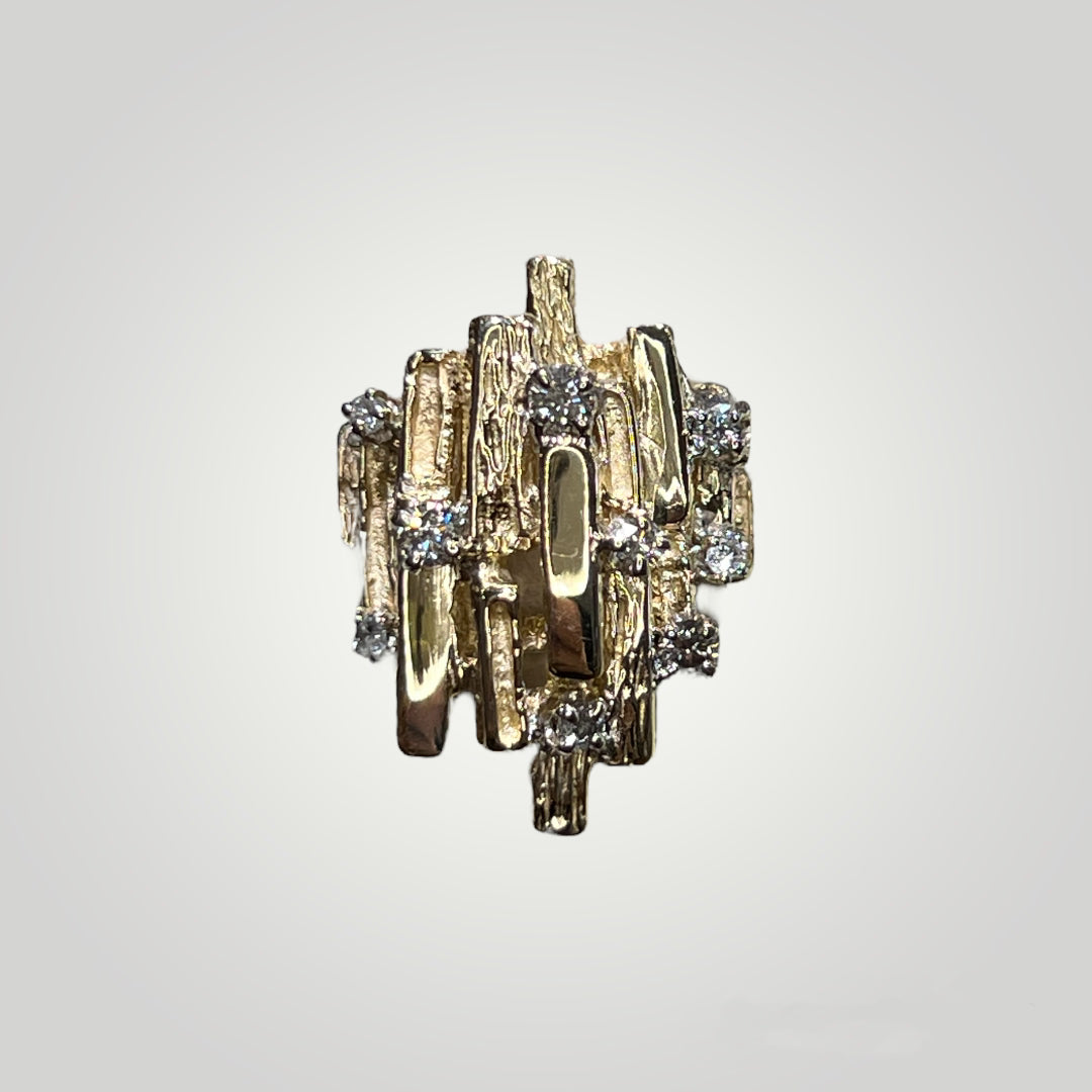 Diamond and Gold Ring - Q&T Jewelry