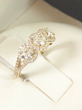 Load image into Gallery viewer, Three- Stone Anniversary Ring - Q&amp;T Jewelry